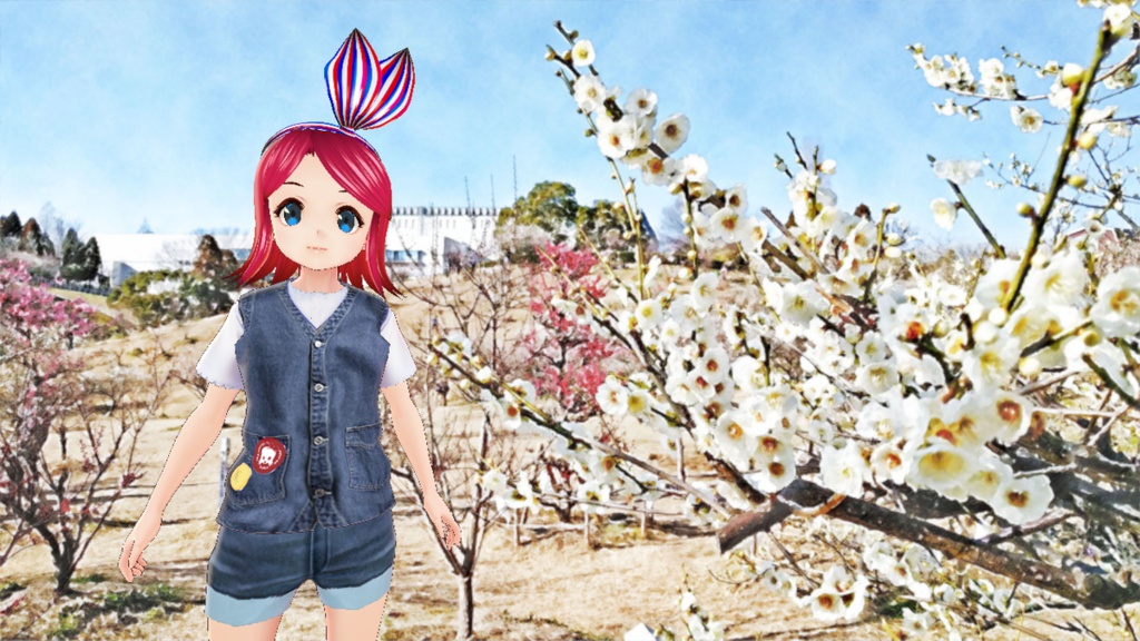 石ヶ谷公園の梅園