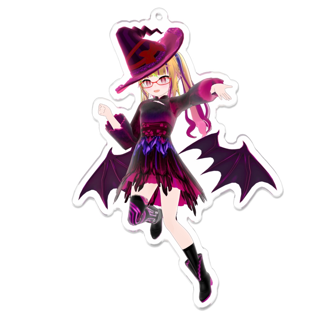 ばらかねリアル等身アクリルキーホルダー(ハロウィン2022-A)