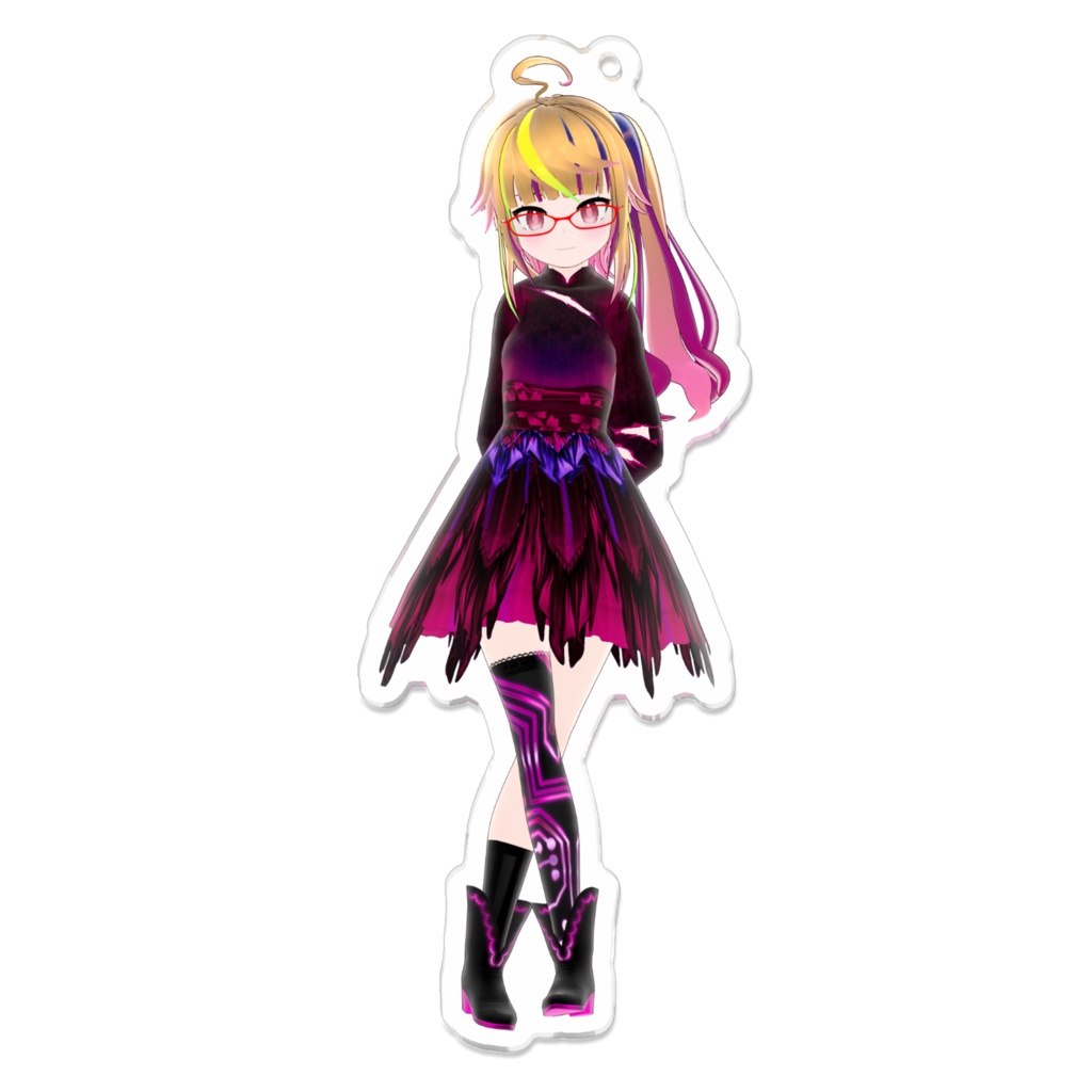 ばらかねリアル等身アクリルキーホルダー(ハロウィン2022-B)