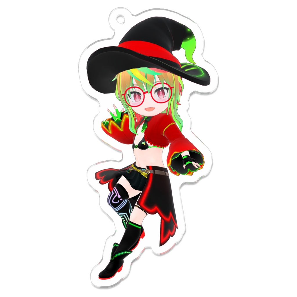 ばらかねちびキャラアクリルキーホルダー(ハロウィン2025)