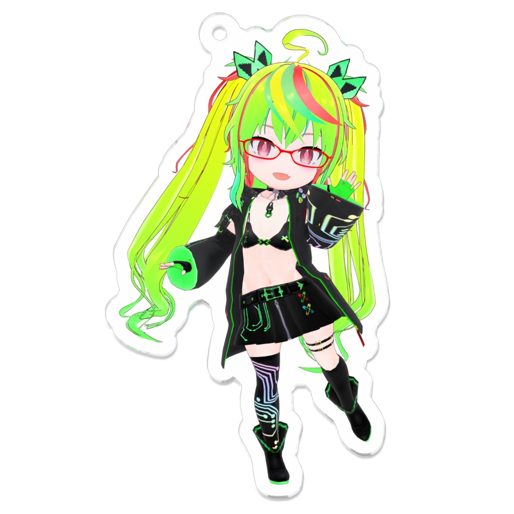 ばらかねちびキャラアクリルキーホルダー(7周年衣装A)