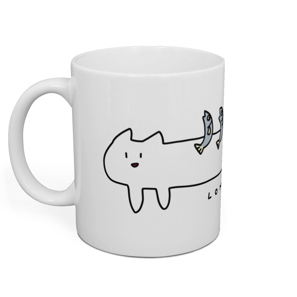 ロングねこカップ