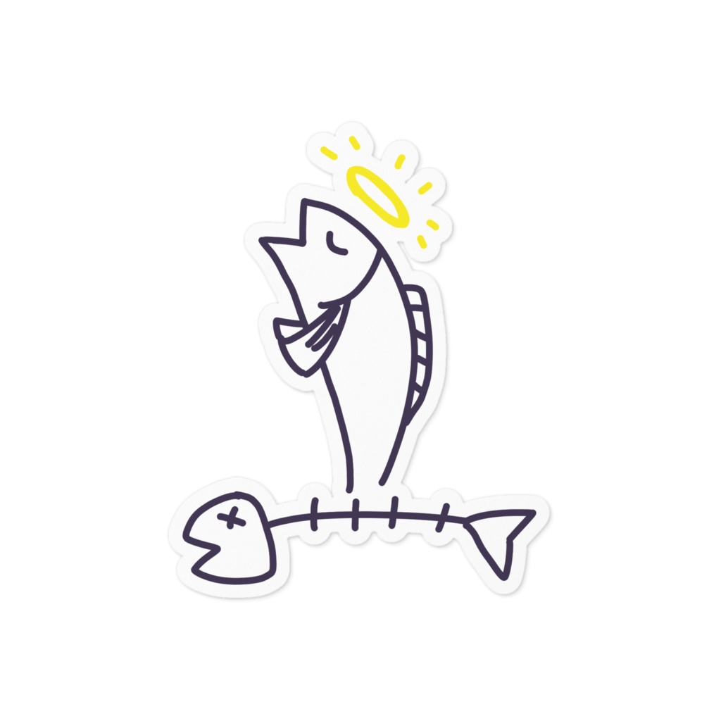 さかなステッカー