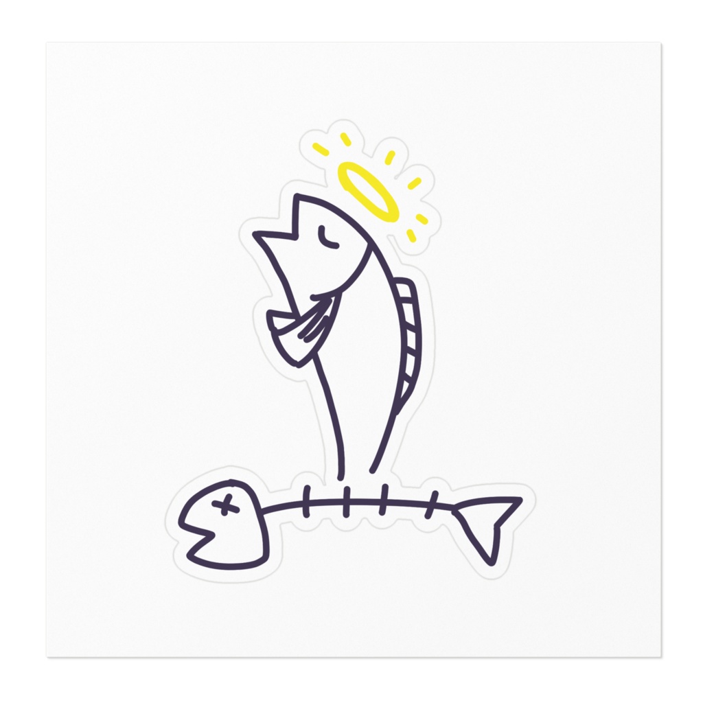 さかなステッカー