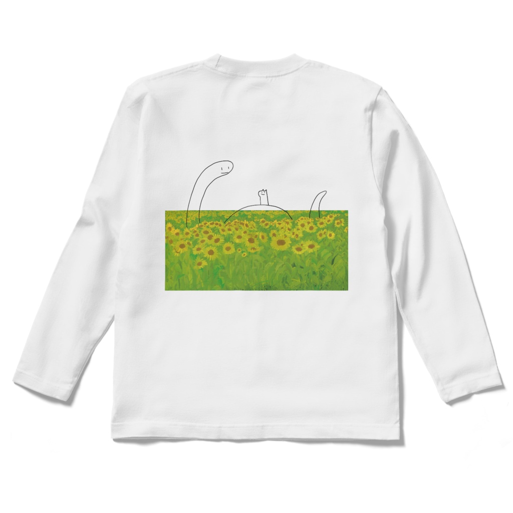 夏休みのTシャツ(うしろ)