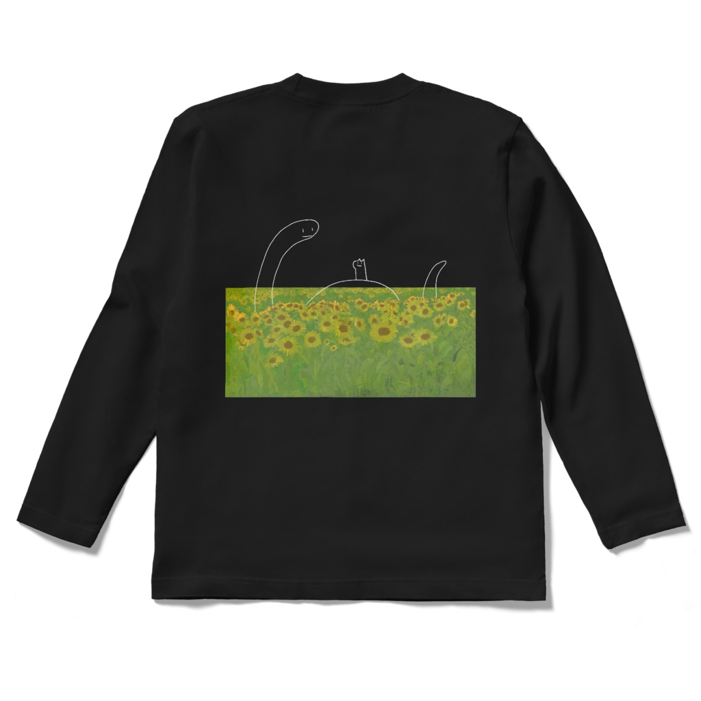 夏休みのTシャツ(うしろ)