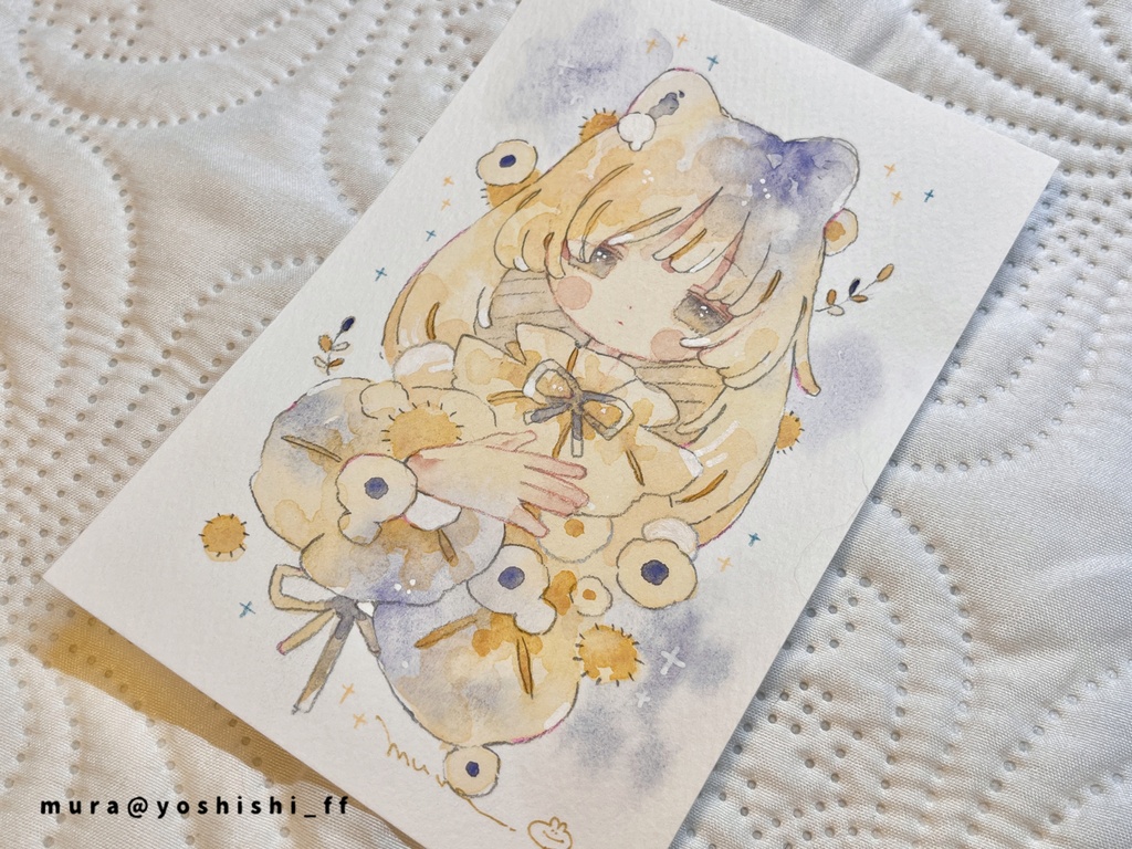 〖原画〗色遊びドローイング：Ａ