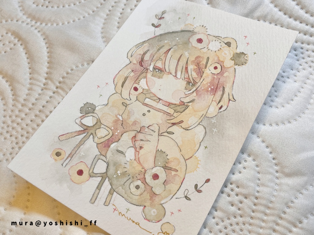 〖原画〗色遊びドローイング：Ｂ