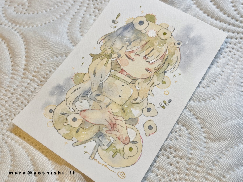 〖原画〗色遊びドローイング：Ｃ