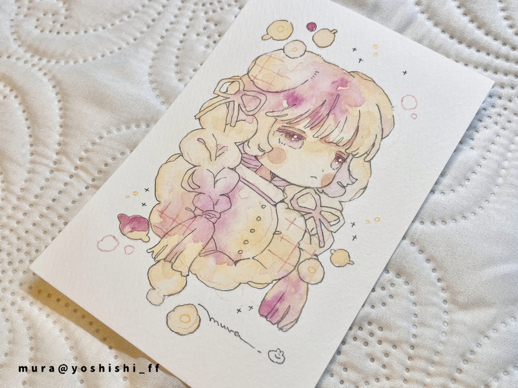 〖原画〗色遊びドローイング：Ｄ
