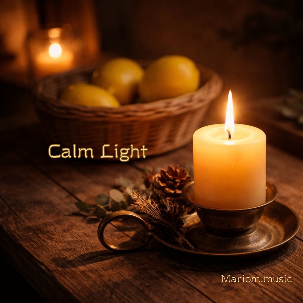 【自作BGM・穏やかなビート入りアンビエント】Calm Light（単品）