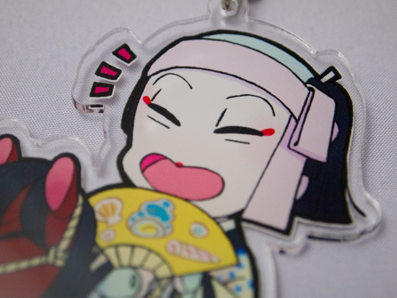 猿源氏アクリルキーホルダー (お馬さん)