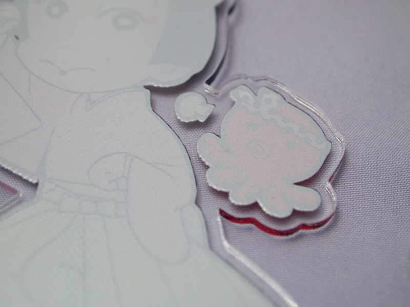 猿源氏アクリルキーホルダー (タコさん)