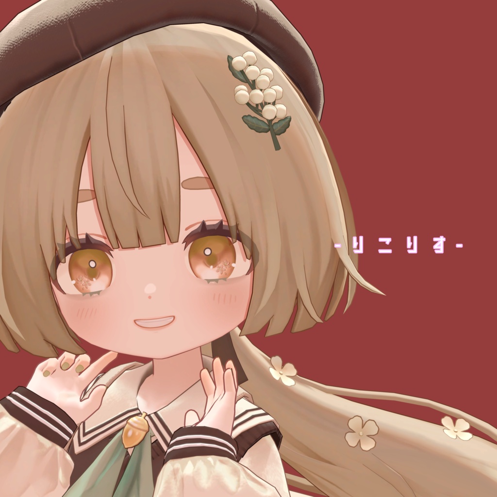 【9アバター対応】cherryblossom eye&make texture