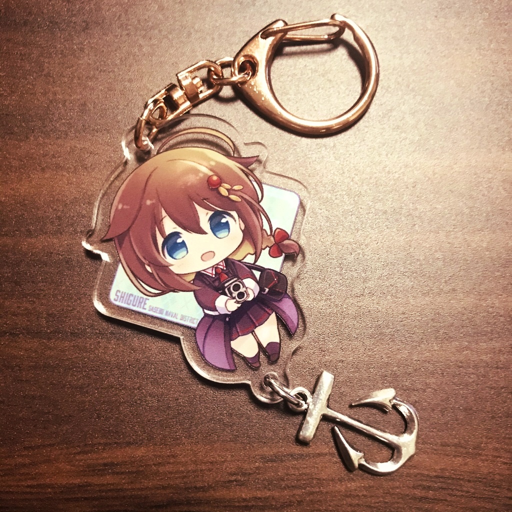 時雨アクリルキーホルダー