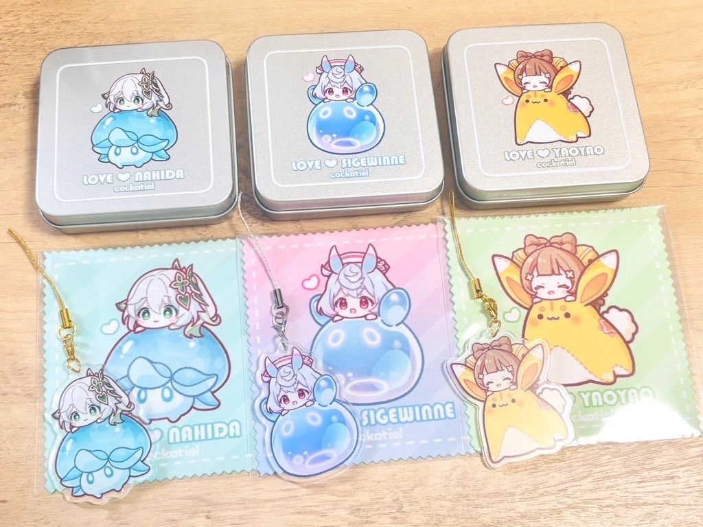 原神グッズ3点セット