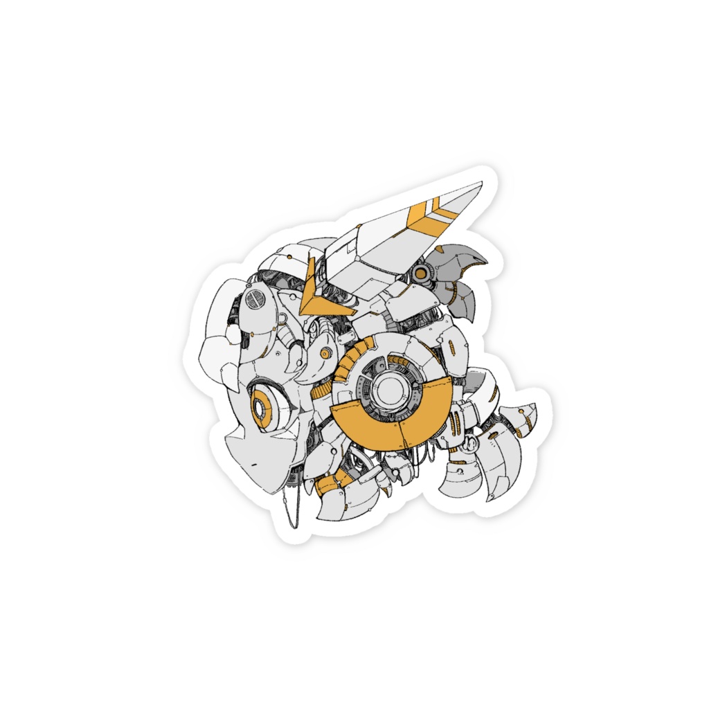 メカ響のステッカー