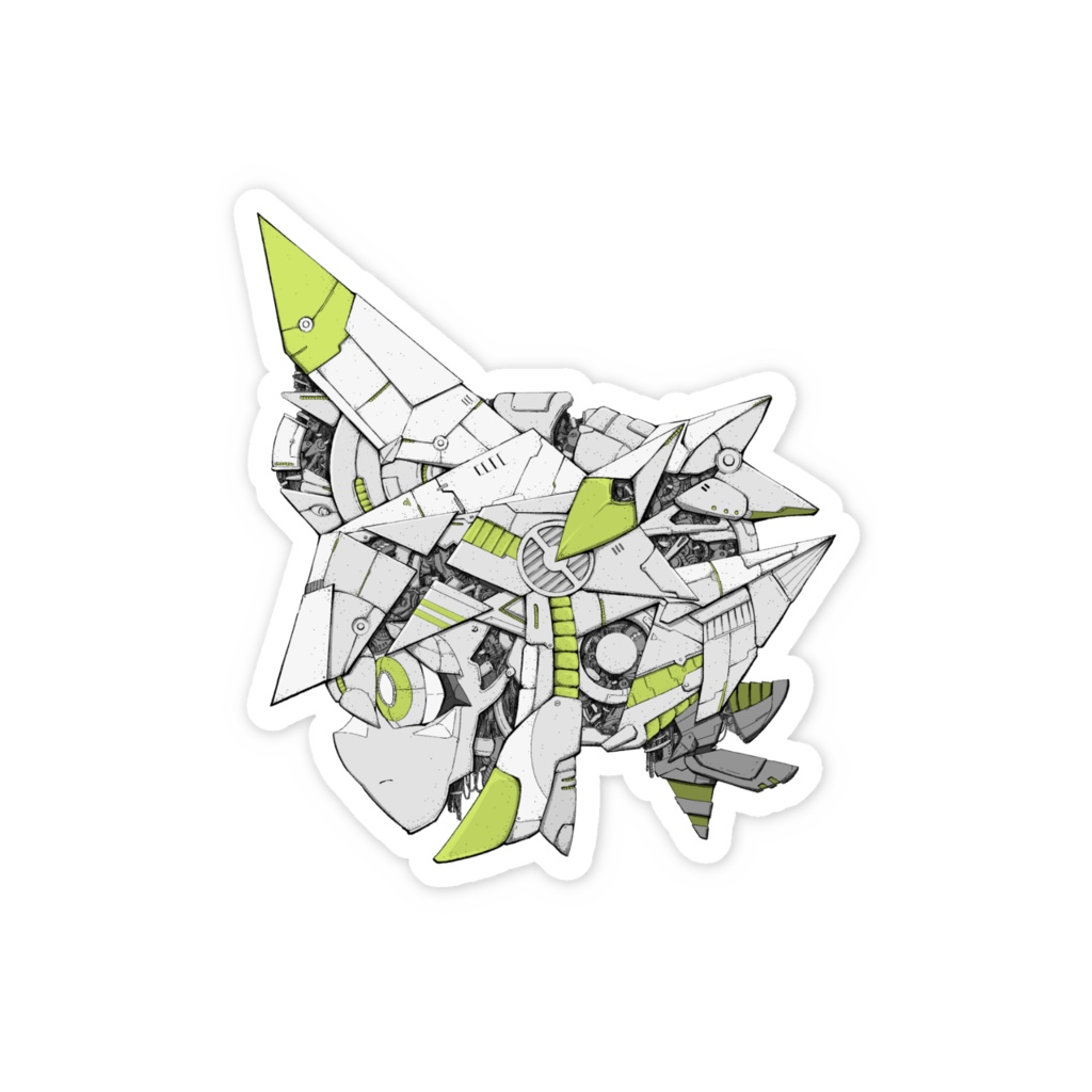 メカ切歌_ステッカー
