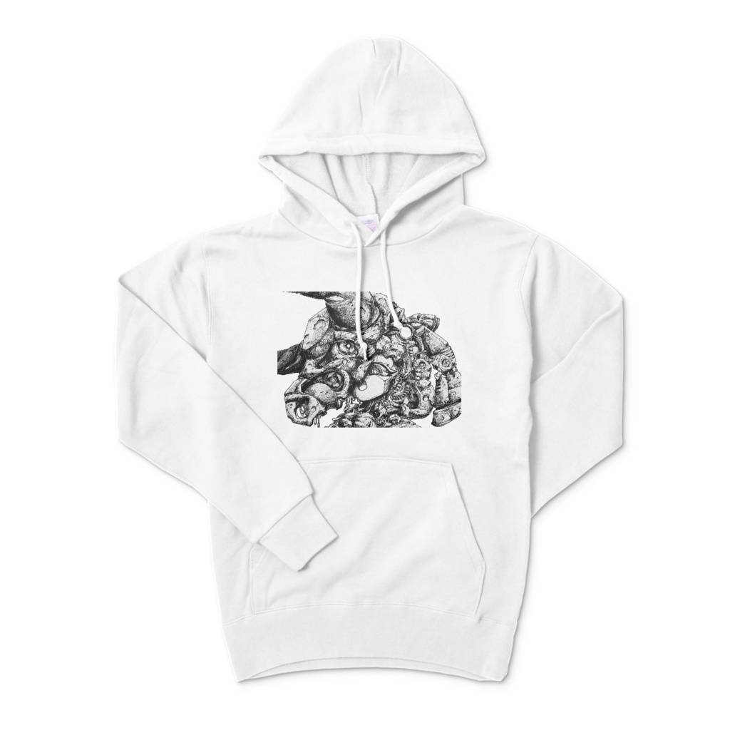 機械少女_恐竜_パーカー