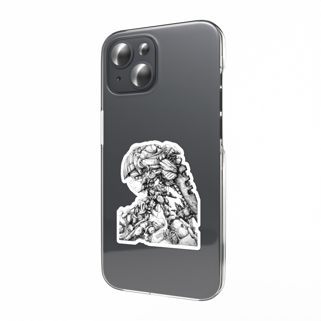 機械少女_ぬらりひょん_ステッカー