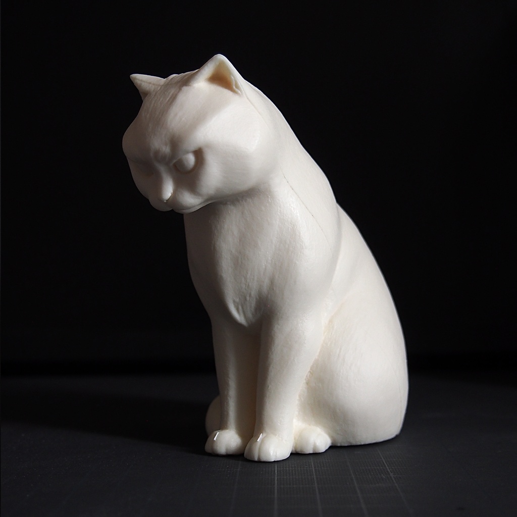 魔よけ猫(ガレージキット / 未塗装品)