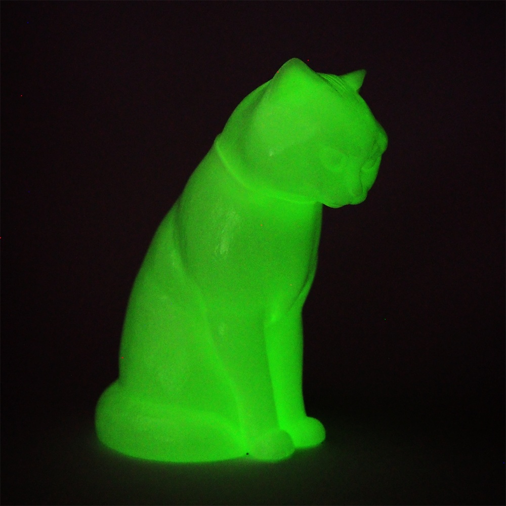 ソフビ版「魔よけ猫(未塗装/ブランク)」 全4種類