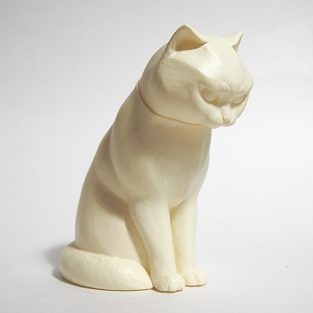 【冬季限定】ソフビ版「魔よけ猫」チョコレートカラー 全3色