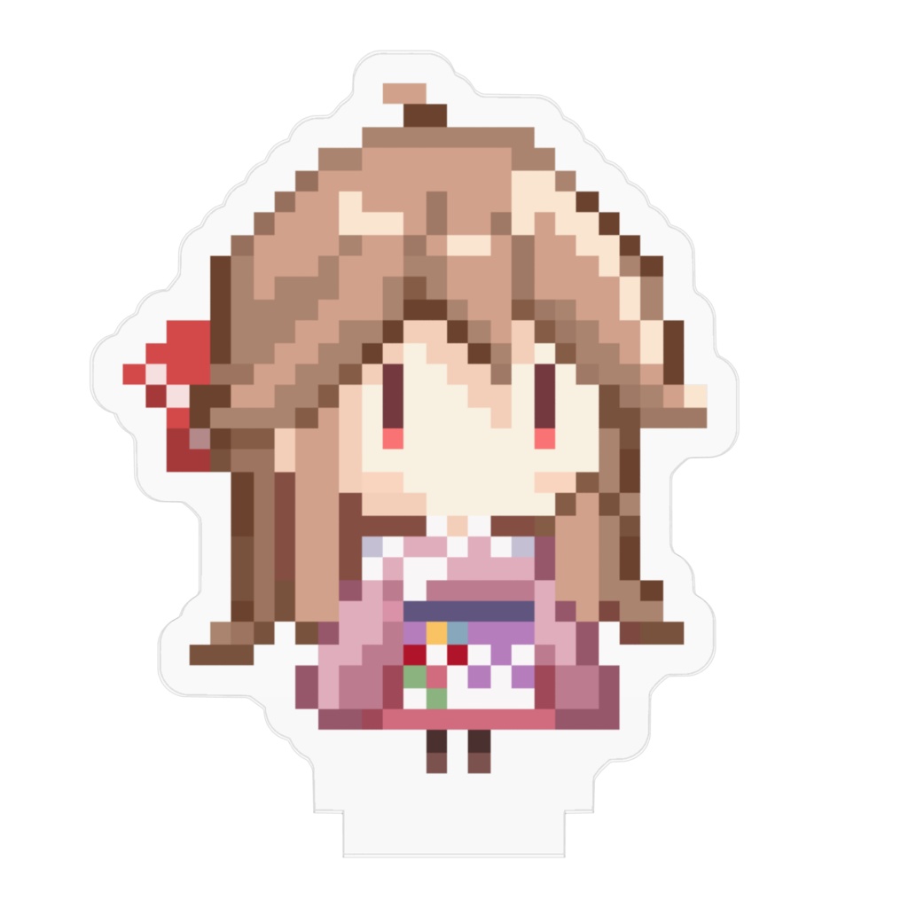 ドットアクリルフィギュア