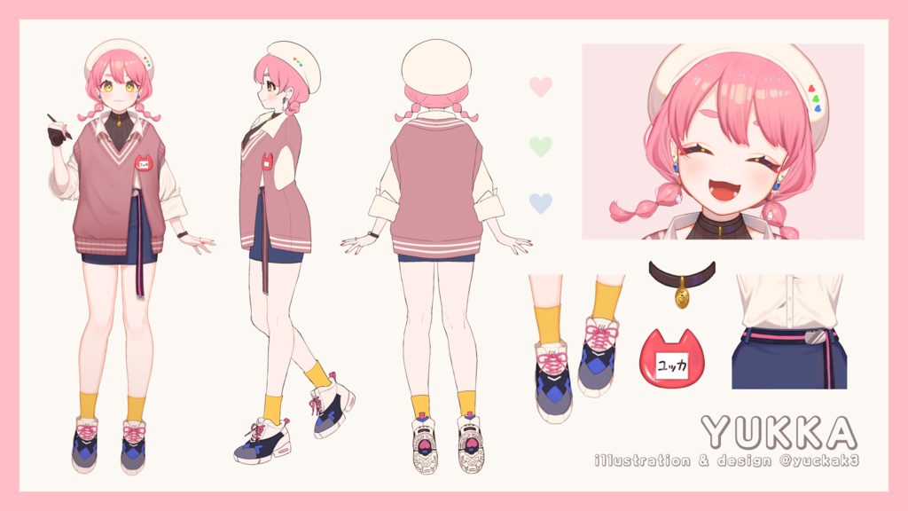 新衣装追加♥️【MMDモデル】ユッカ