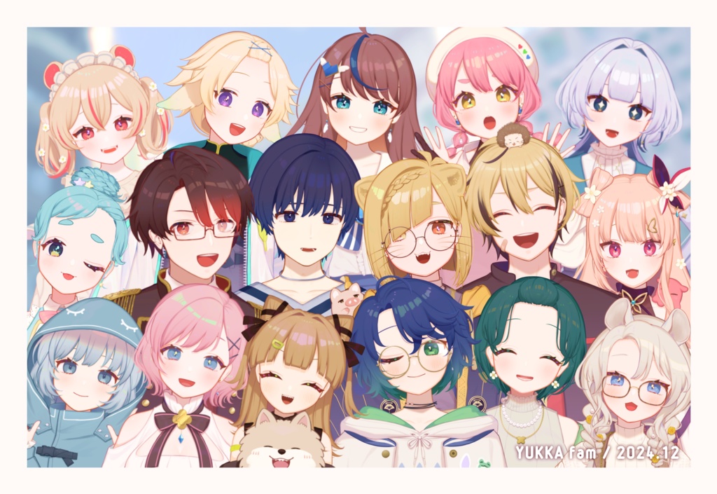 【ユッカfam】ポストカードセット(2024)