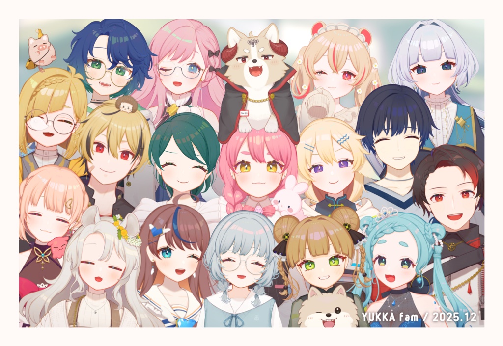 【ユッカfam】ポストカード(2025)