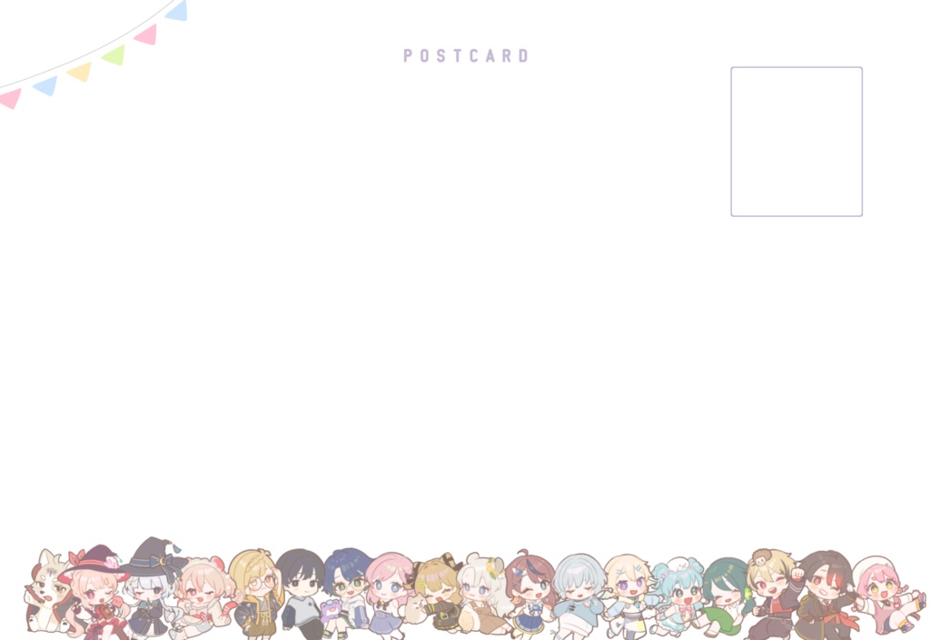 【ユッカfam】ポストカード(2025)