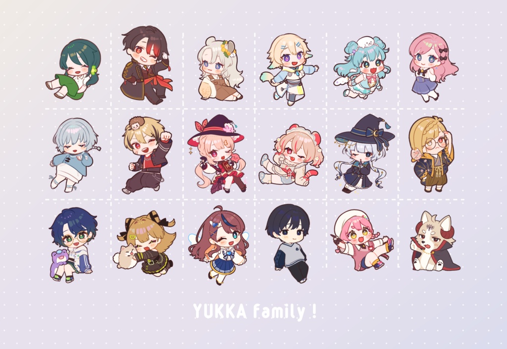 【ユッカfam】ポストカード(2025)