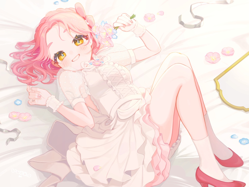 【~7/31まで】しゅがぎゃら🍰展示作品B4デコ額縁「いつもと違う私」