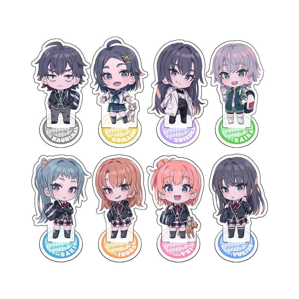 【C107受注】俺ガイルミニアクスタ8種セット【1/31(土)まで】