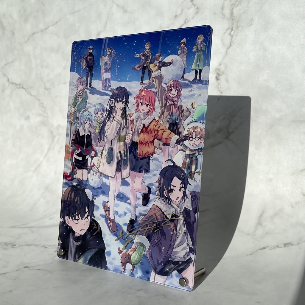 【C107受注】アクリルボード『SNOW HOLIDAY』【1/31(土)まで】