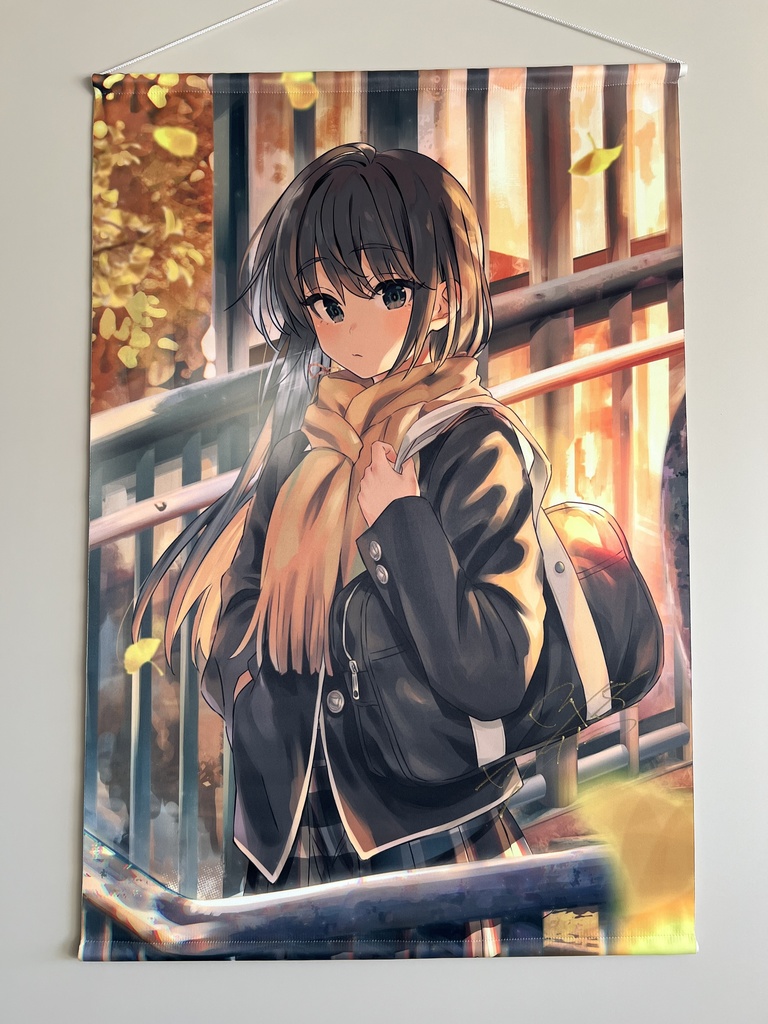 【C107受注】B2タペストリー『イチョウ』【1/31(土)まで】