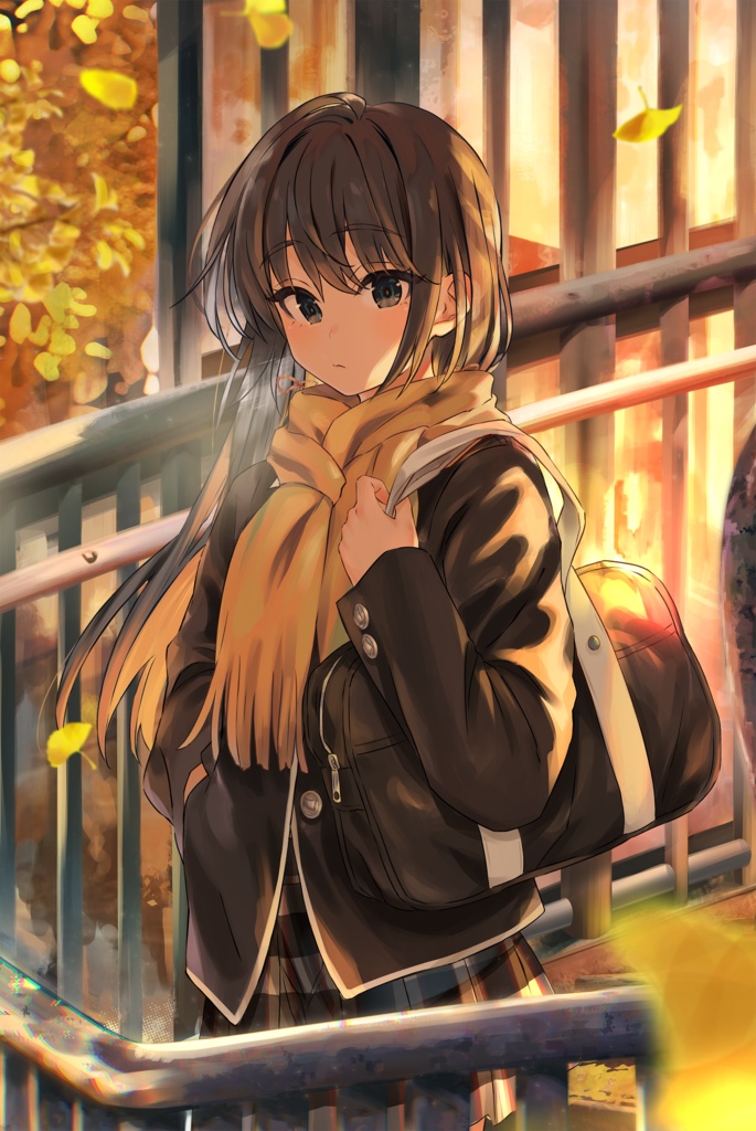 【C107受注】B2タペストリー『イチョウ』【1/31(土)まで】