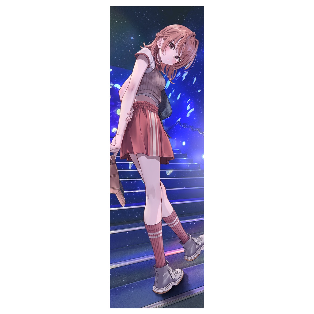 【C108受注】等身大タペストリー〈水族館デートver.〉