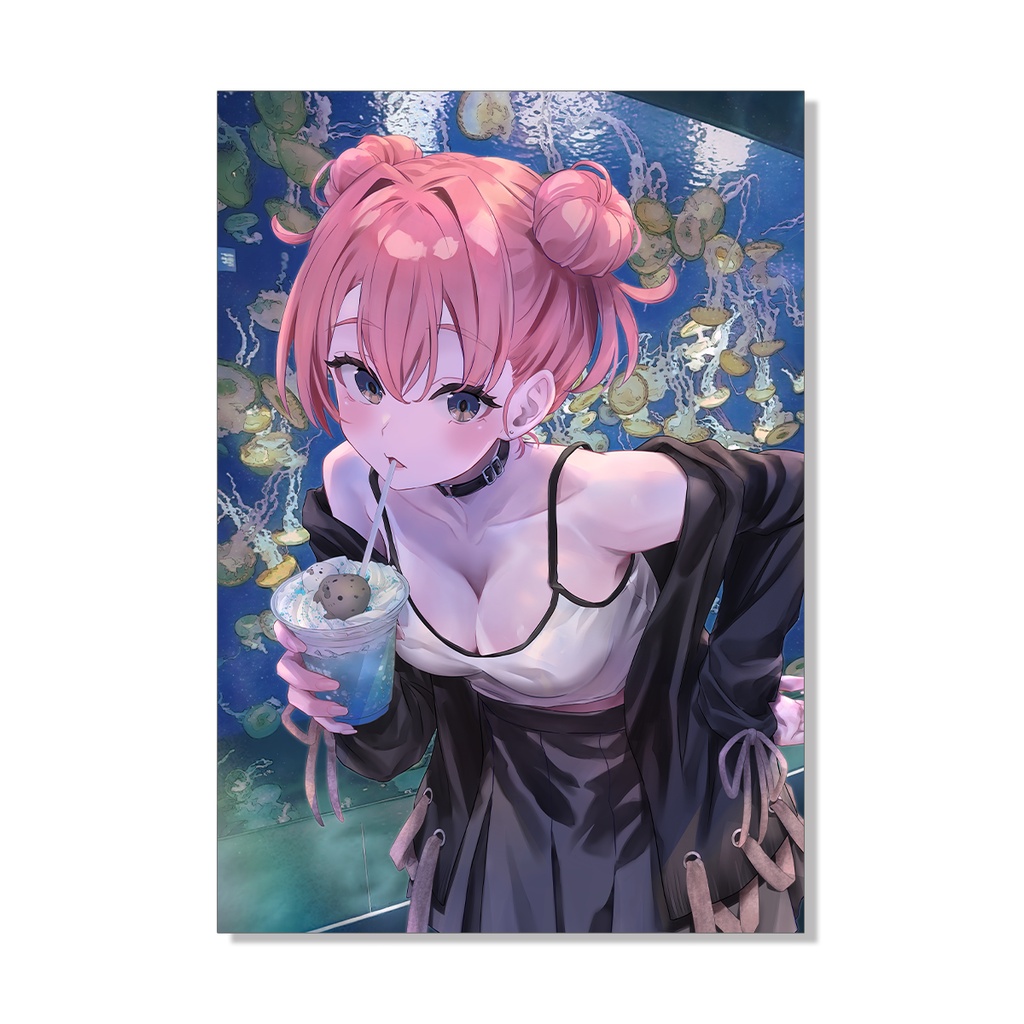 【C108受注】アクリルボード『水族館デート』