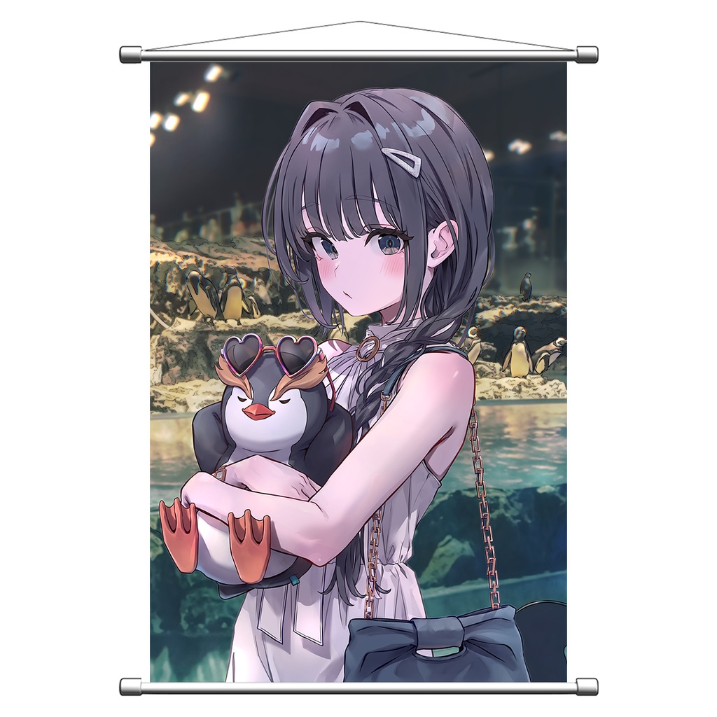 【C108受注】B2タペストリー『水族館デート（雪乃）』