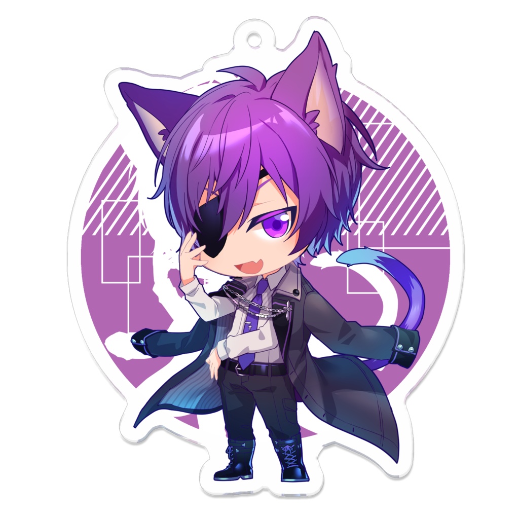 【ピスパ_同人】No.8【アクキー】