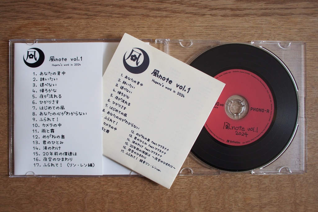 風note vol.1 Hugetu's Work 2024
