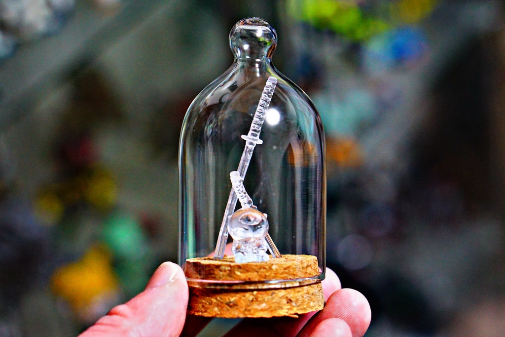 ガラスドーム 伉儷刀&チエコ(美毒丸)さん