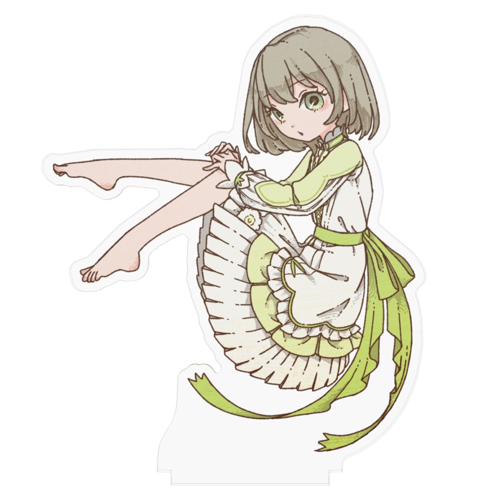 花白もかアクリルフィギュア