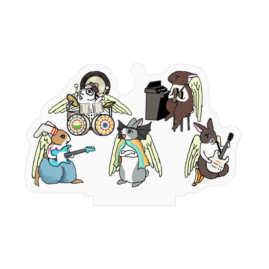 天使うさぎたちのロックバンド