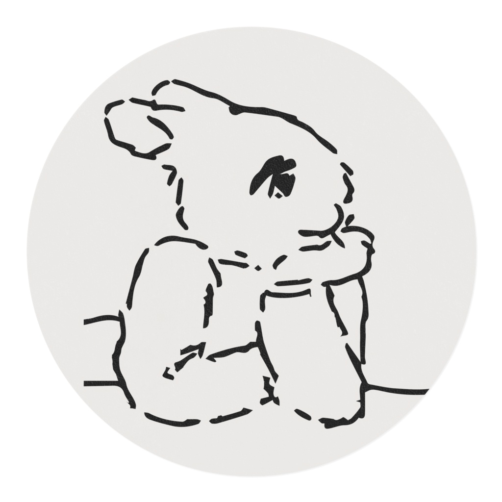 うさぎむすこのマスキングテープ