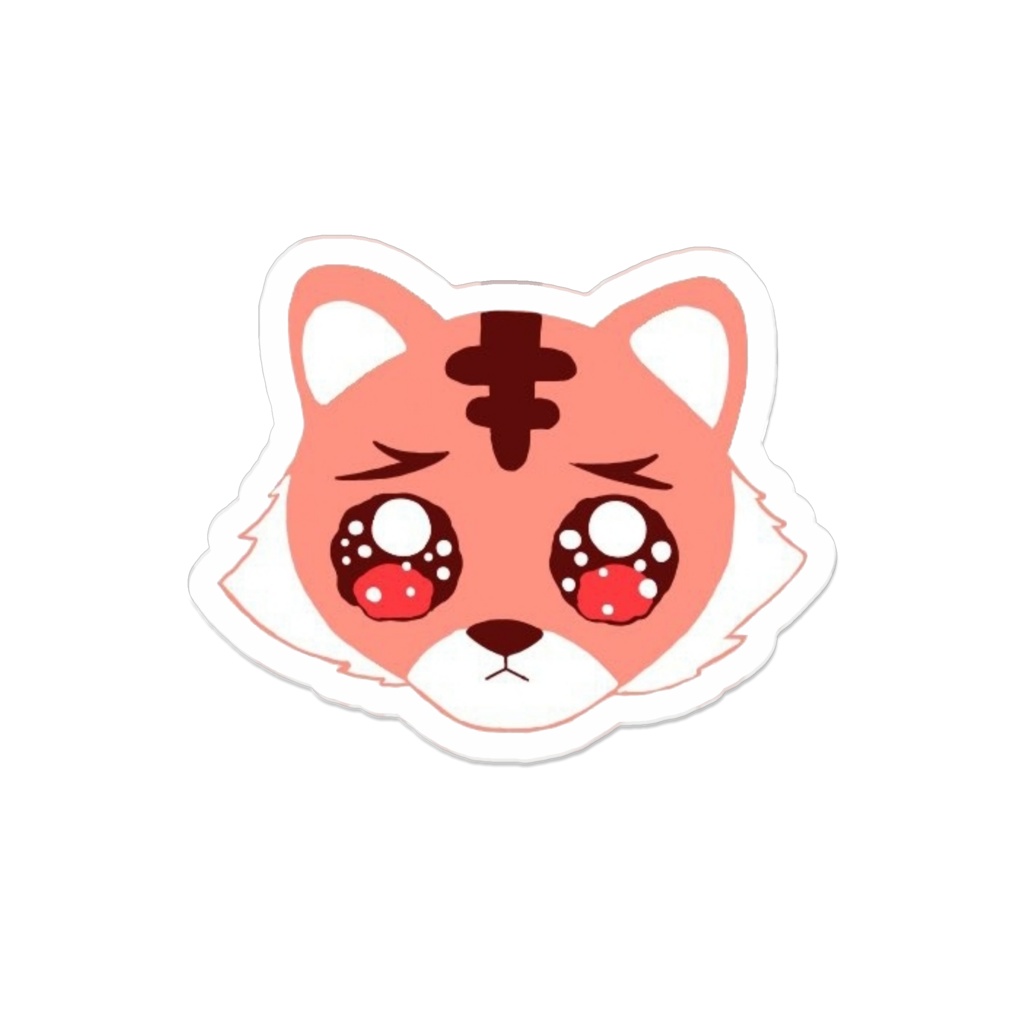 虎豹アクリルバッジ〜虎ver〜