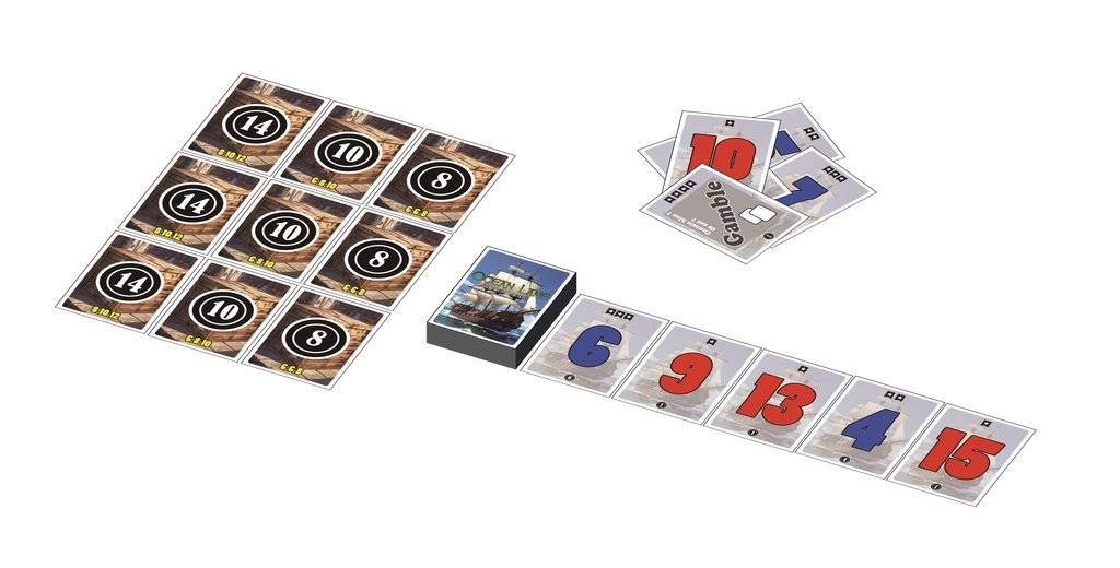 オーシャンレーン(船酔いに耐えて大海原に挑むカードゲーム)