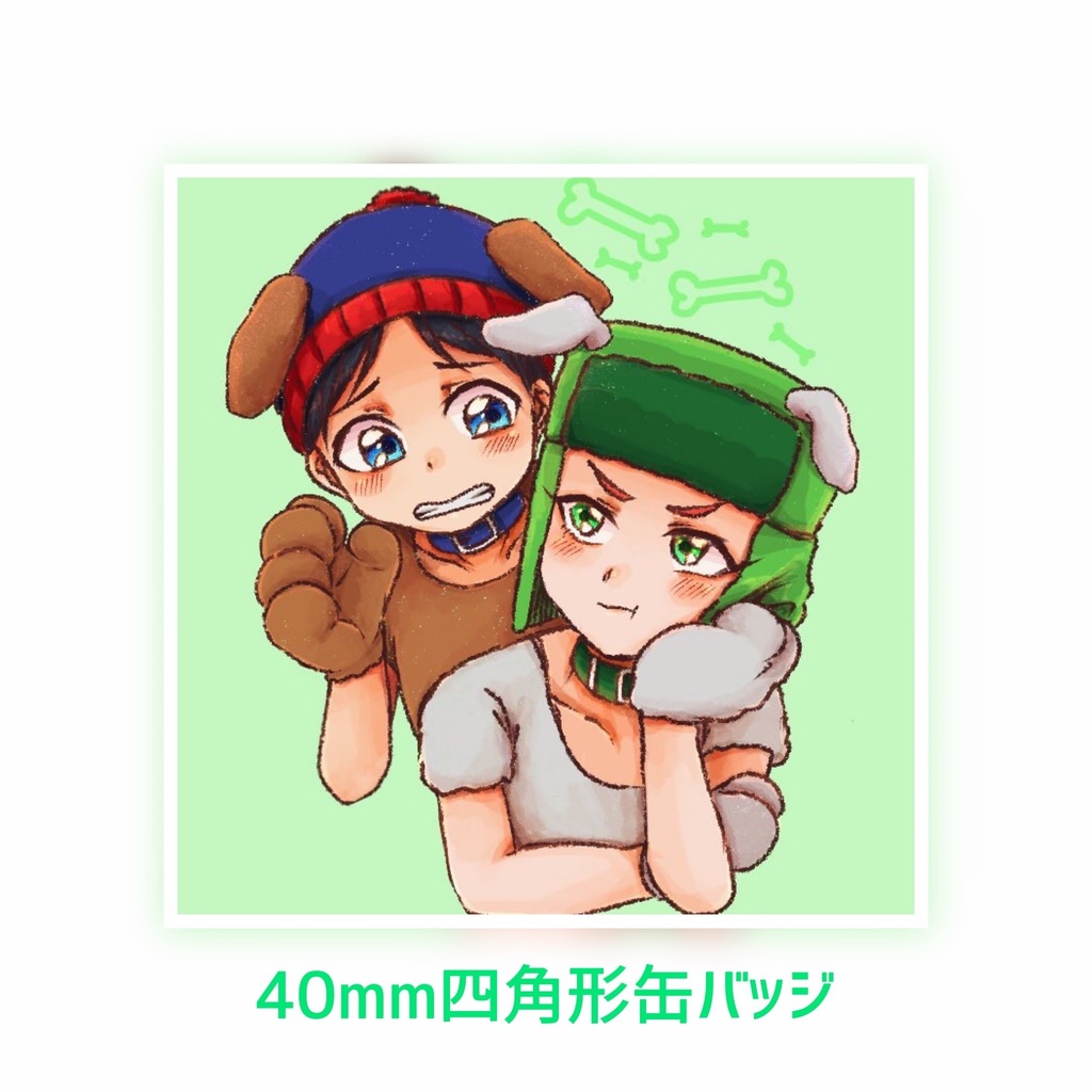styleアニマル缶バッジ
